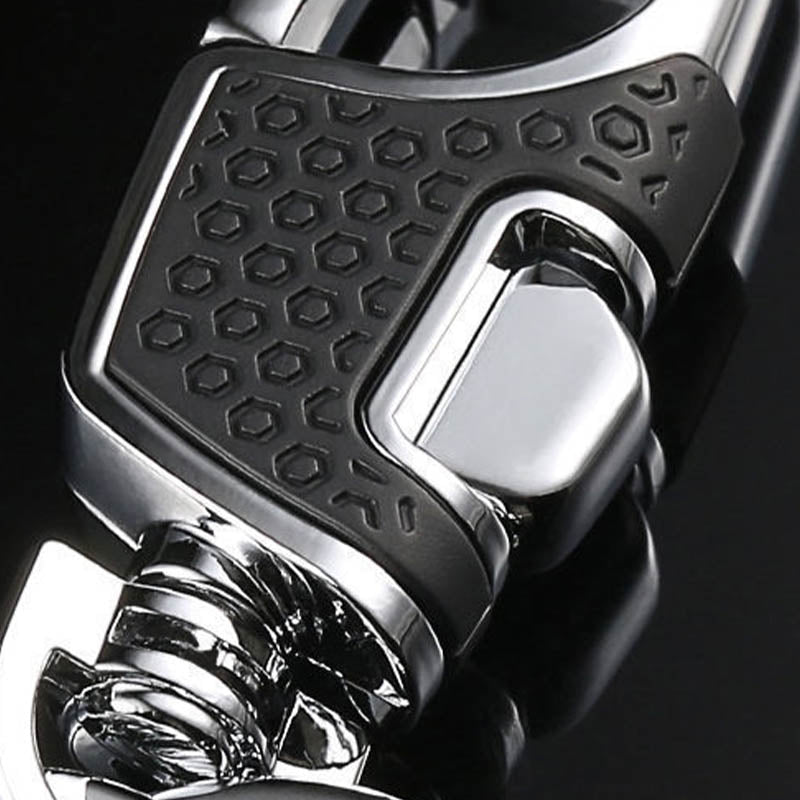 Business Style One-Press Open Keychain - onlinemegasale.com