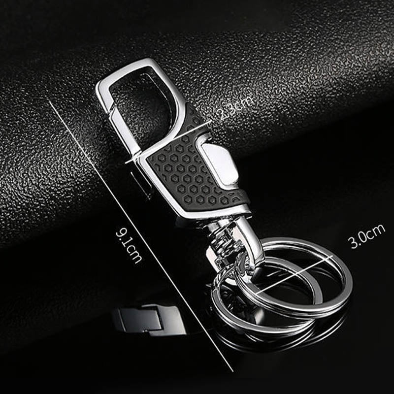 Business Style One-Press Open Keychain - onlinemegasale.com