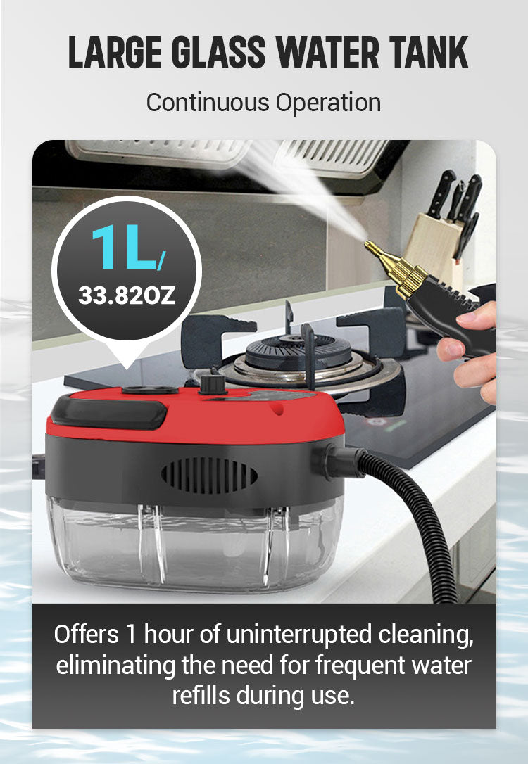 🔥LIMIT TIME 49% OFF✨2500W Handheld High-Temperature Pressurized Steam Cleaner - onlinemegasale.com 🔥LIMIT TIME 49% OFF✨2500W Handheld High-Temperature Pressurized Steam Cleaner - onlinemegasale.com