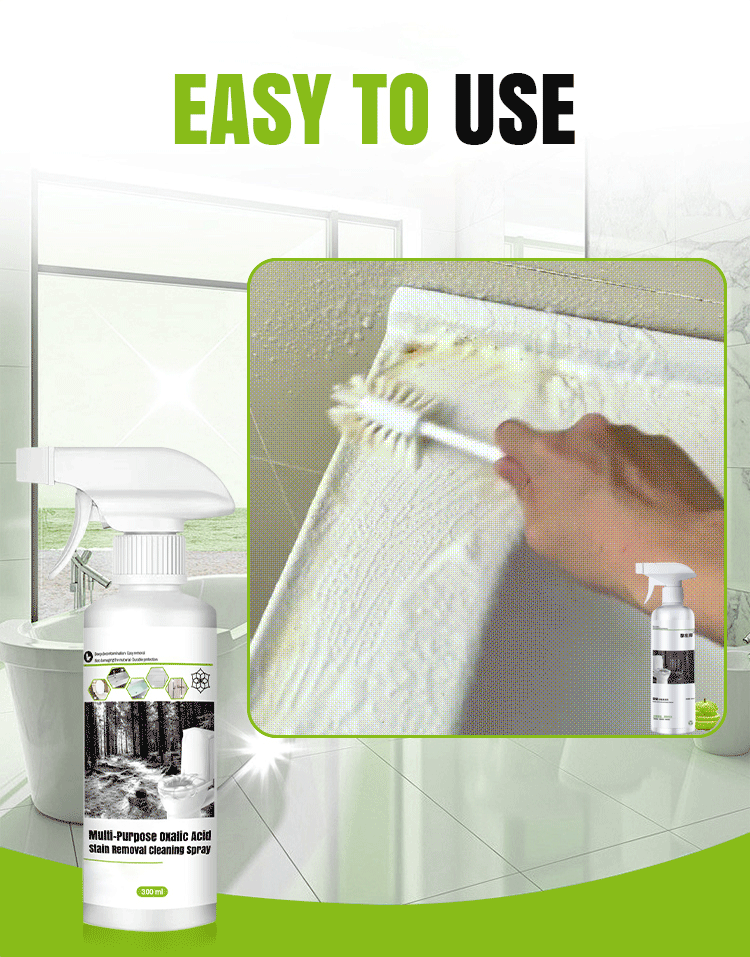 🔥New Hot Selling❤️‍🔥Multi-Purpose Oxalic Acid Stain Removal Cleaning Spray - onlinemegasale.com