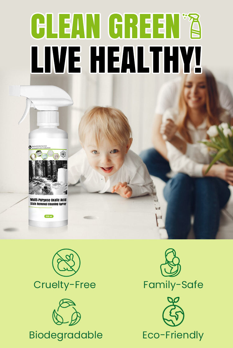 🔥New Hot Selling❤️‍🔥Multi-Purpose Oxalic Acid Stain Removal Cleaning Spray - onlinemegasale.com