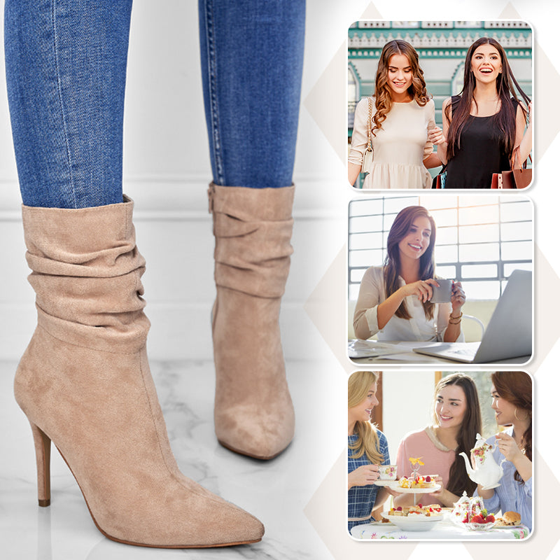 💖2025 Hot Sale💖Women's Pointed Toe High Heel Short Boots - onlinemegasale.com 💖2025 Hot Sale💖Women's Pointed Toe High Heel Short Boots - onlinemegasale.com