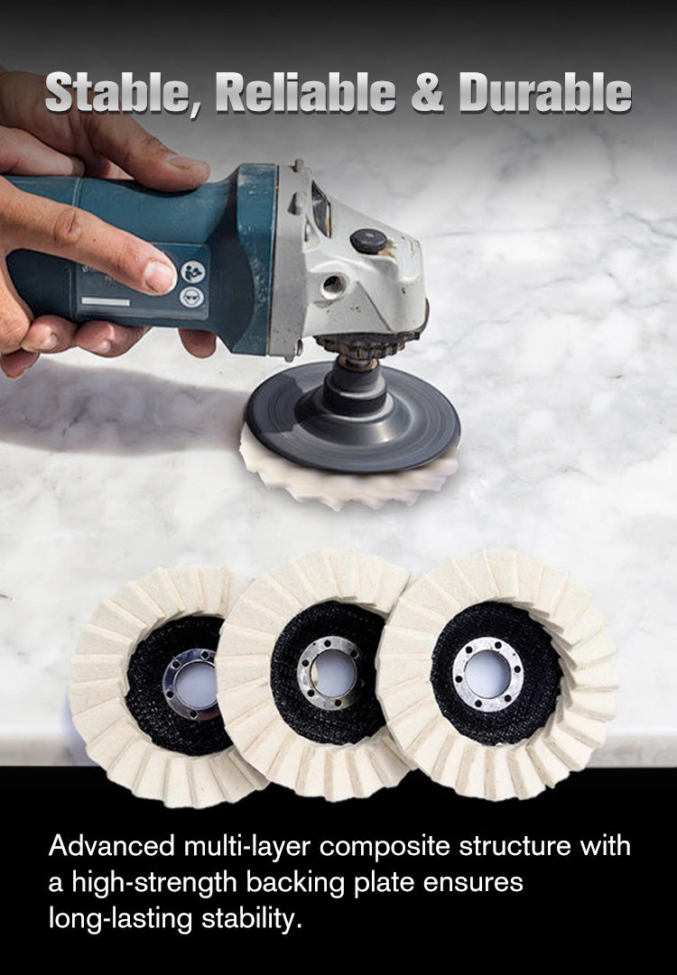 💯HOT SALE🔥Wool Felt Flap Polishing Disc💥Buy 1 Get 1 Free - onlinemegasale.com
