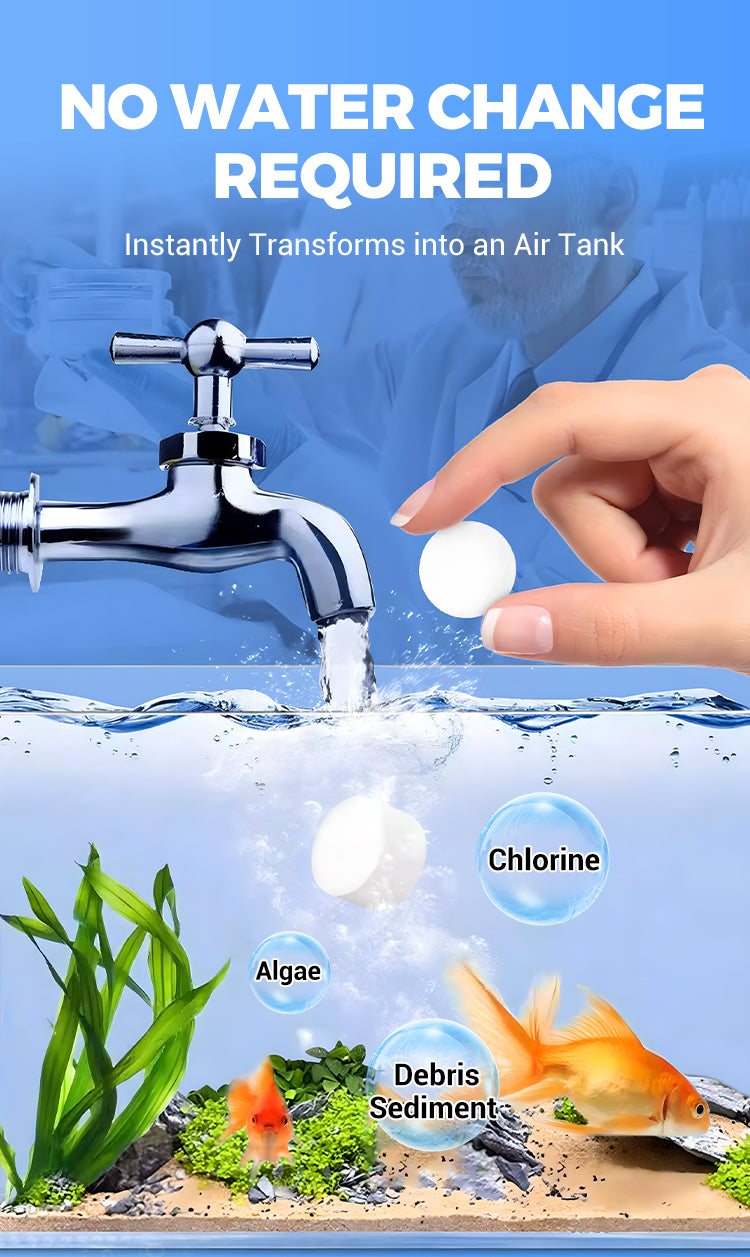 ✨️HOT SALE 49% OFF✨️Powerful Aquarium Water Purification Tablet🌿 - onlinemegasale.com