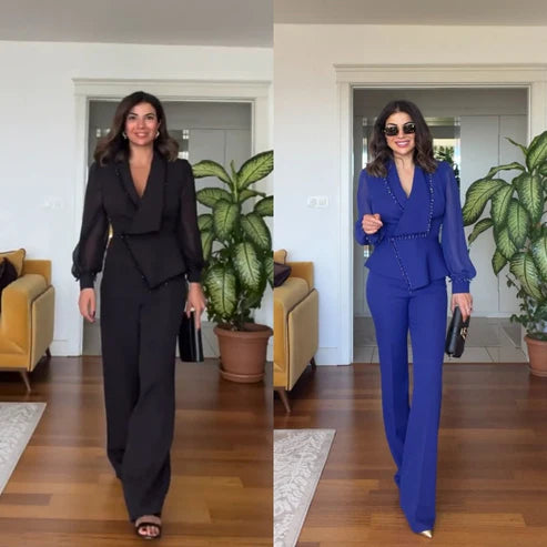 Aster™ - Elegant Suit Set - onlinemegasale.com