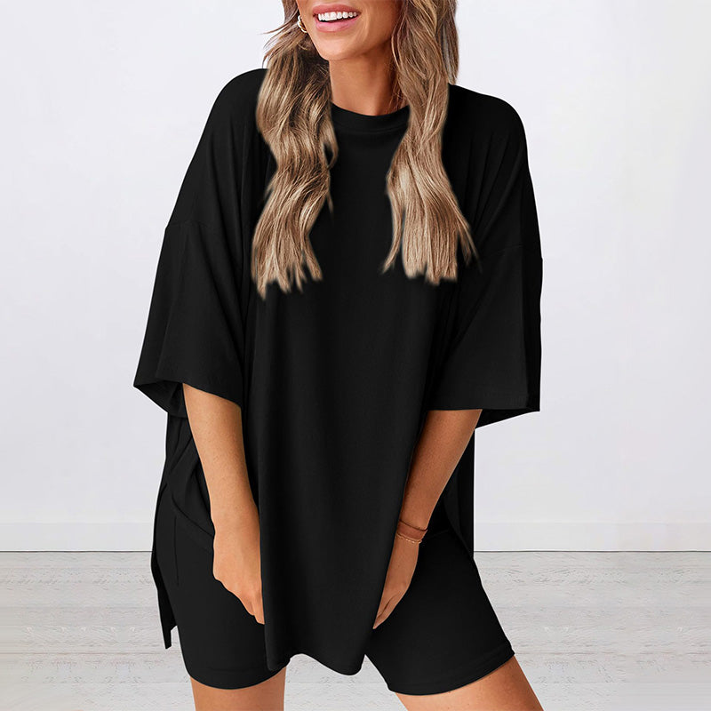 💥🍧Summer Hot Sale 50%OFF💞Women's Summer Casual Loose Two-piece Set - onlinemegasale.com