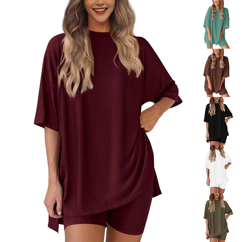 💥🍧Summer Hot Sale 50%OFF💞Women's Summer Casual Loose Two-piece Set - onlinemegasale.com