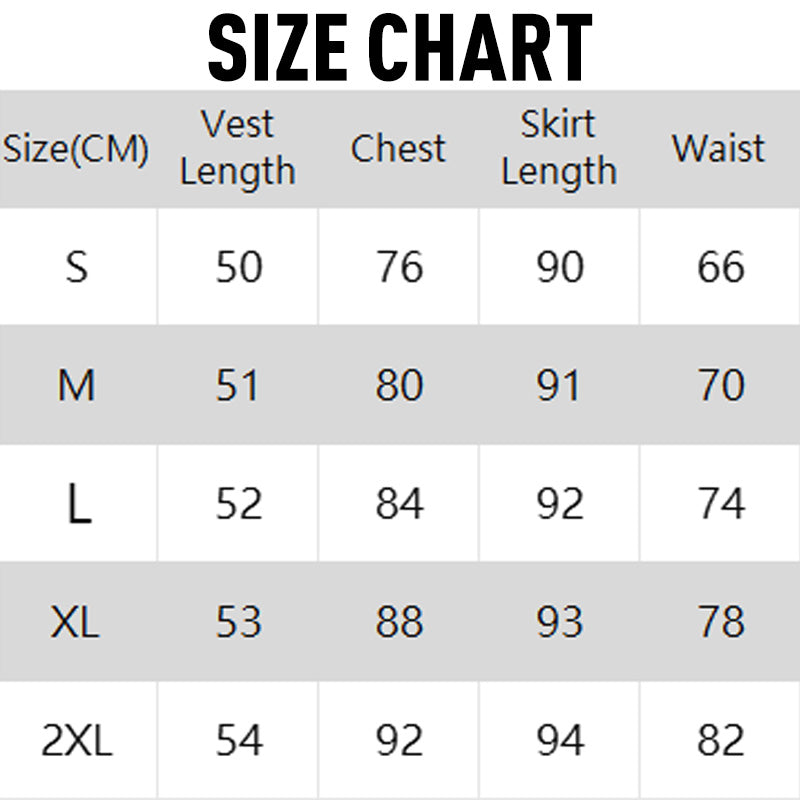 Women's Gold Buttons Knitted Vest & Skirt Set - onlinemegasale.com