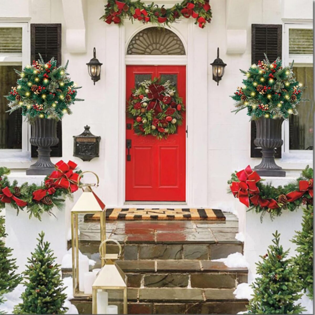 Pre-Lit Artificial Christmas Tree - onlinemegasale.com