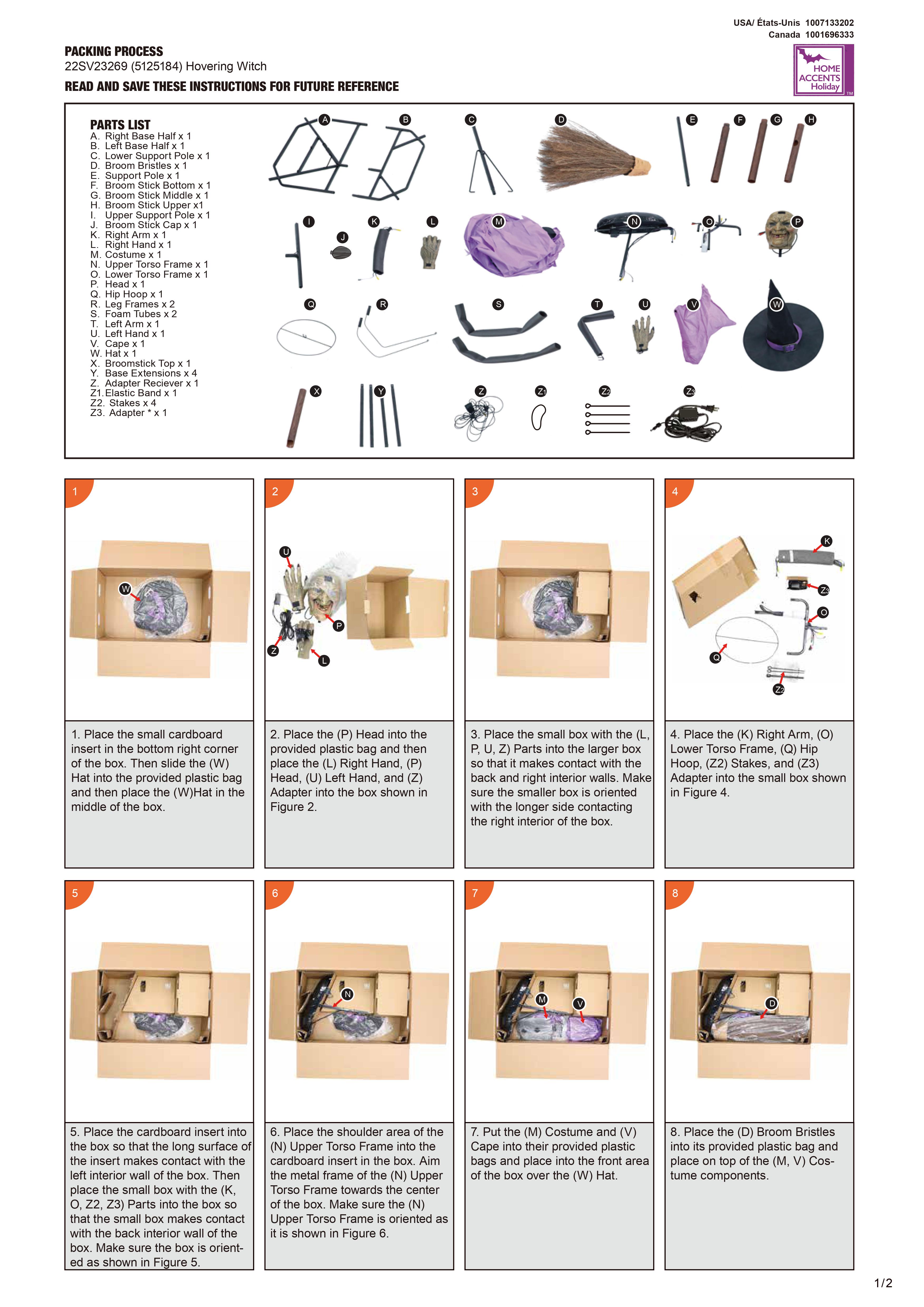 🎃 Halloween Early Bird Sale 50% OFF-Halloween Props Garden Flying Witch - onlinemegasale.com