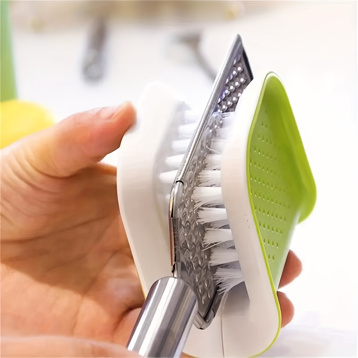 U-Shaped Double-Sided Brush for Cutlery & Tools - onlinemegasale.com