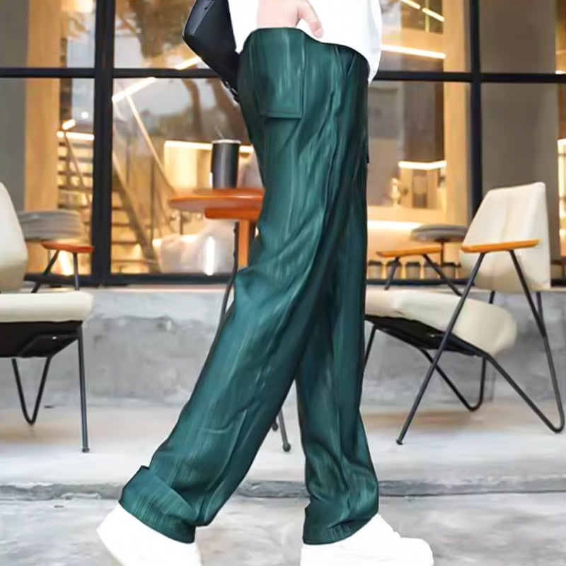 Men Luxury Glossy Casual Suits - onlinemegasale.com