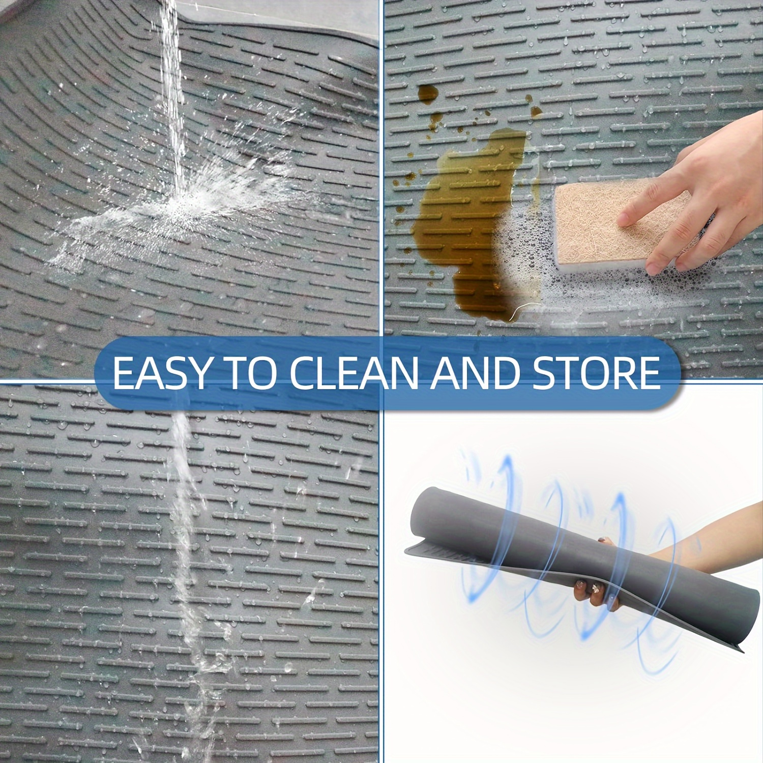 Premium Silicone Stovetop Cover - onlinemegasale.com Premium Silicone Stovetop Cover - onlinemegasale.com