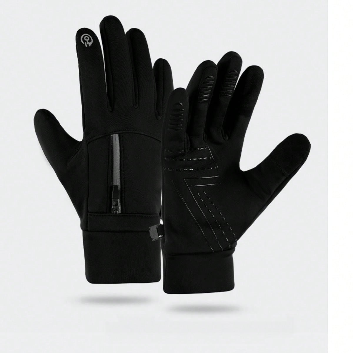 Winter Windproof Waterproof Touchscreen Warm Gloves - For Outdoor Sports Enthusiasts, Athletes And Winter Sports Participants - Suitable For Cycling, Fishing, Skiing - onlinemegasale.com