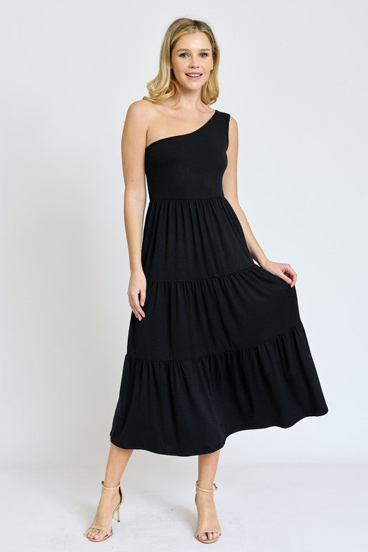 18599827_db5c211b-54f8-42eb-be78-3c571528e52b Chic One-Shoulder Ruffle Midi Dress for Effortless Elegance - onlinemegasale.com