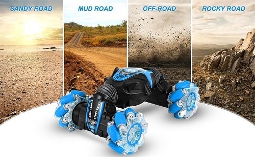 🎉Last Day 59% OFF🎁Gesture Sensing RC Stunt Car With Light & Music - onlinemegasale.com