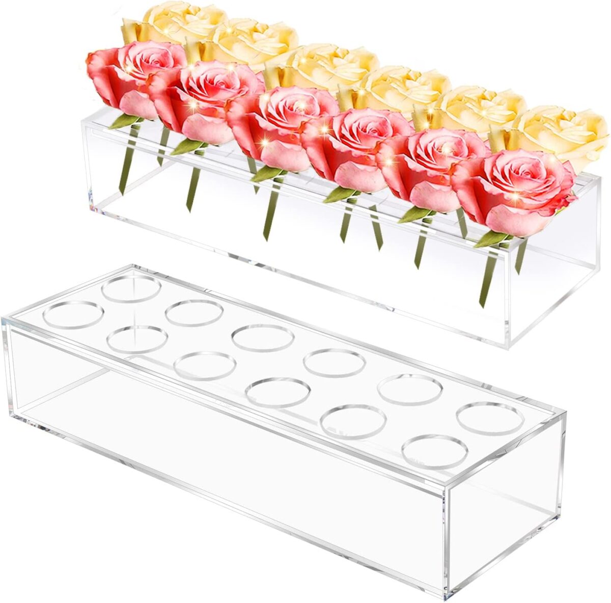 🔥BIG SALE - 50% OFF🔥Blooming Treasures - Blossom Keeper Acrylic Vase - onlinemegasale.com