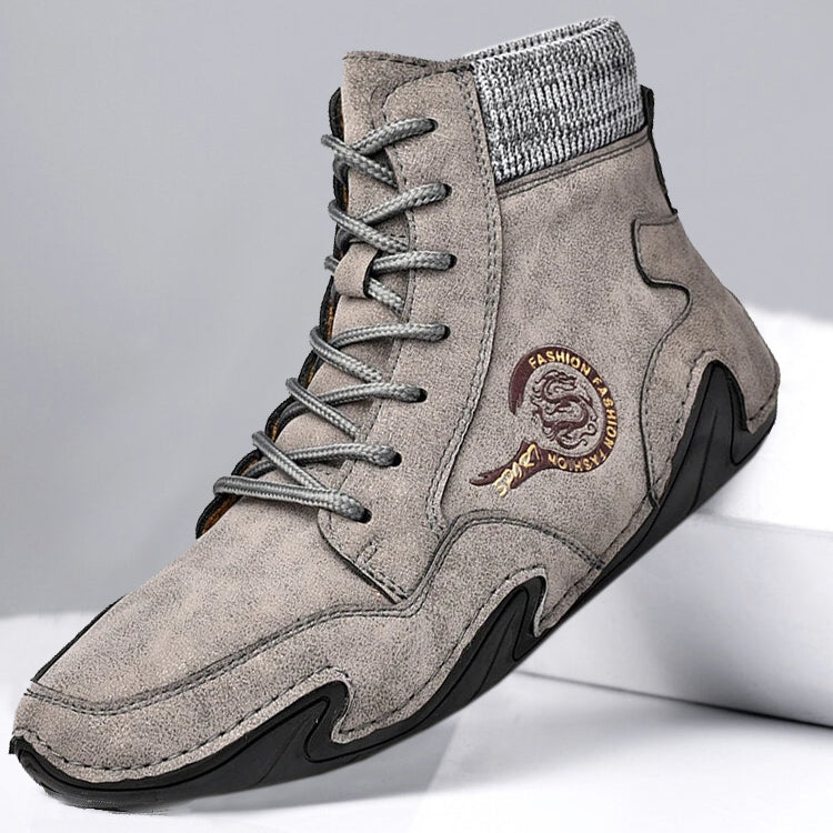 20210524225831_a39279bf-e254-4351-8e4a-a1caa0716bf0 Men's Microfiber Leather Hand Stitching Comfy Soft Sock Boots - onlinemegasale.com