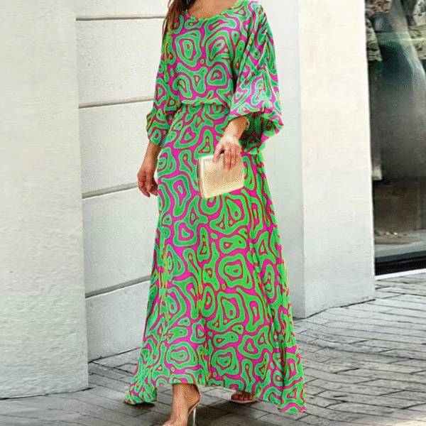 Chic Women's Sleeveless Summer Dress - Flattering Round Neck Lightweight Elegance