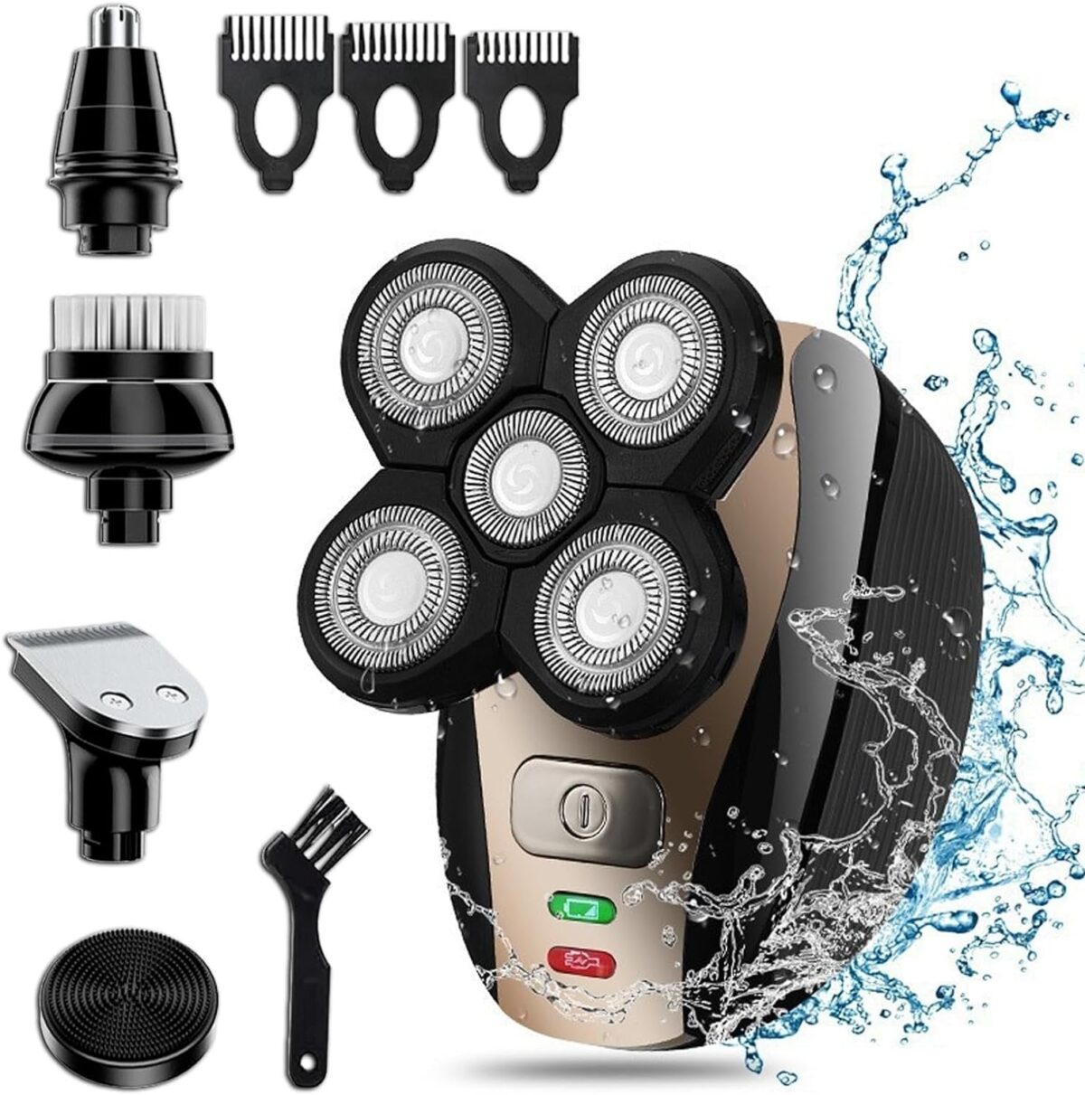 🔥5 In 1 Multifunctional 4D Electric Shaver - onlinemegasale.com