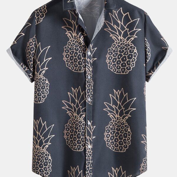 Pineapple Print Shirt