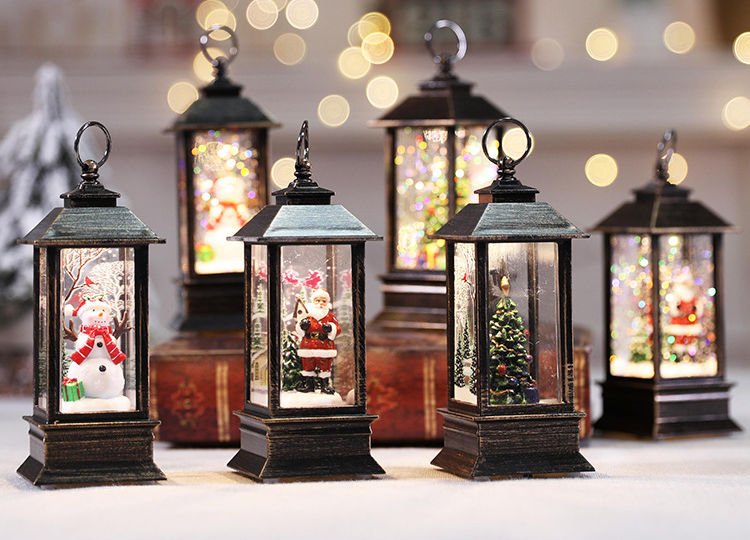 LED Lighted Spinning Christmas Lantern-Early Christmas Sale-50%OFF - onlinemegasale.com
