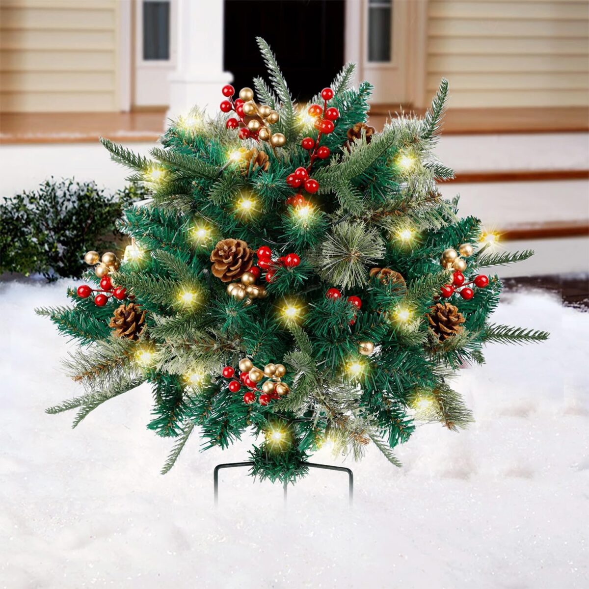 Pre-Lit Artificial Christmas Tree - onlinemegasale.com