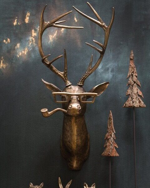 Frankie the Stag Wall Mount