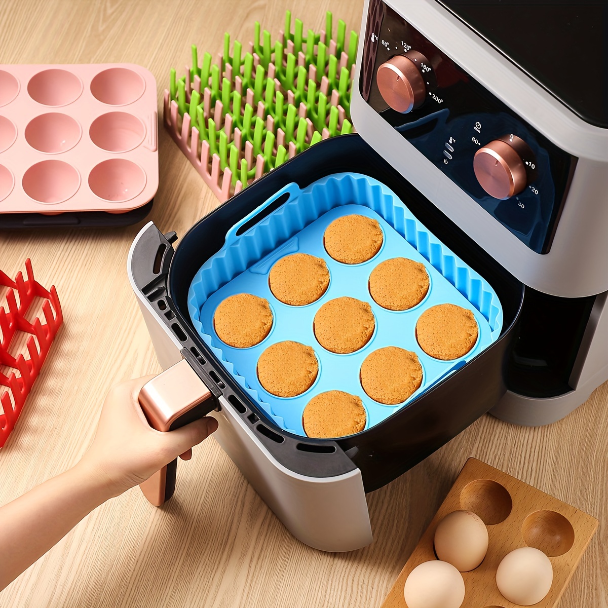 Silicone Air Fryer Accessories Kit - onlinemegasale.com Silicone Air Fryer Accessories Kit - onlinemegasale.com