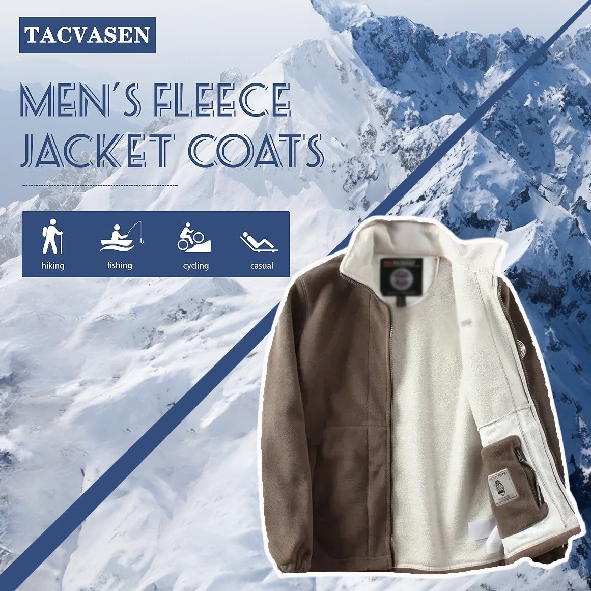 Suitable for both men and women-Unisex Double-Layer Padded Warm Jacket - onlinemegasale.com