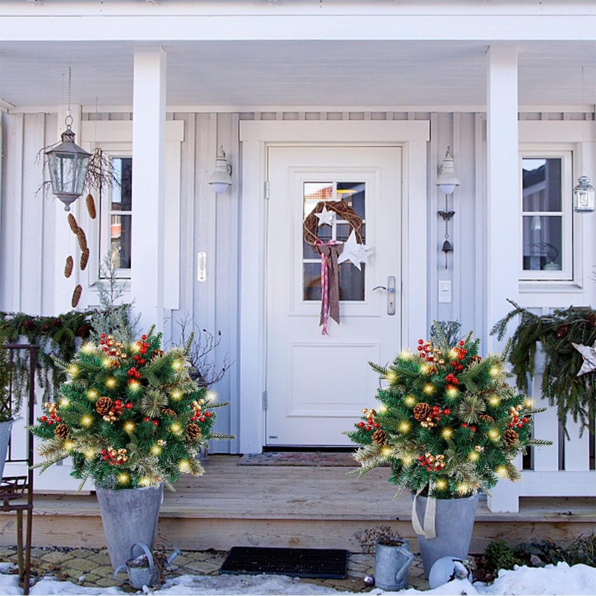 Pre-Lit Artificial Christmas Tree - onlinemegasale.com