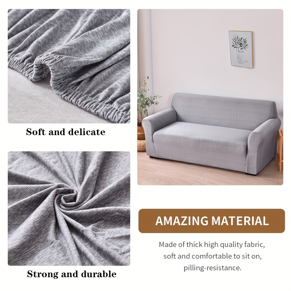 Stretch Sofa Slipcover - onlinemegasale.com Stretch Sofa Slipcover - onlinemegasale.com