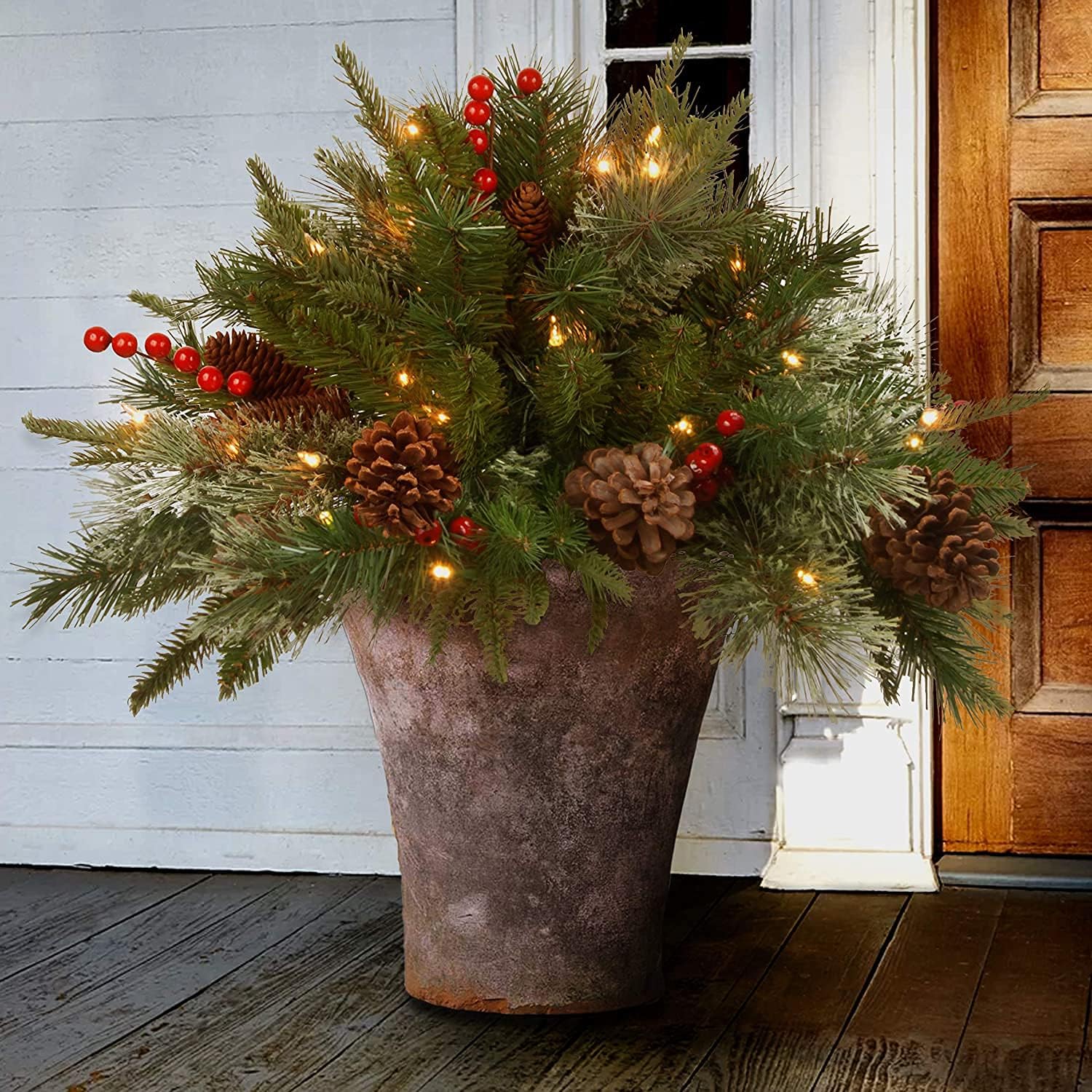 Pre-Lit Artificial Christmas Tree - onlinemegasale.com