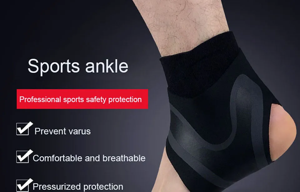GoBand Elastic High Protect Sports Ankle Equipment - onlinemegasale.com