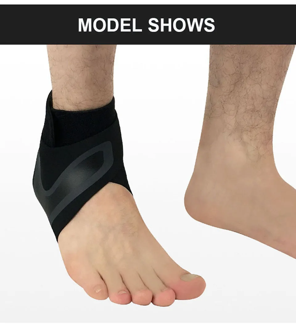 GoBand Elastic High Protect Sports Ankle Equipment - onlinemegasale.com