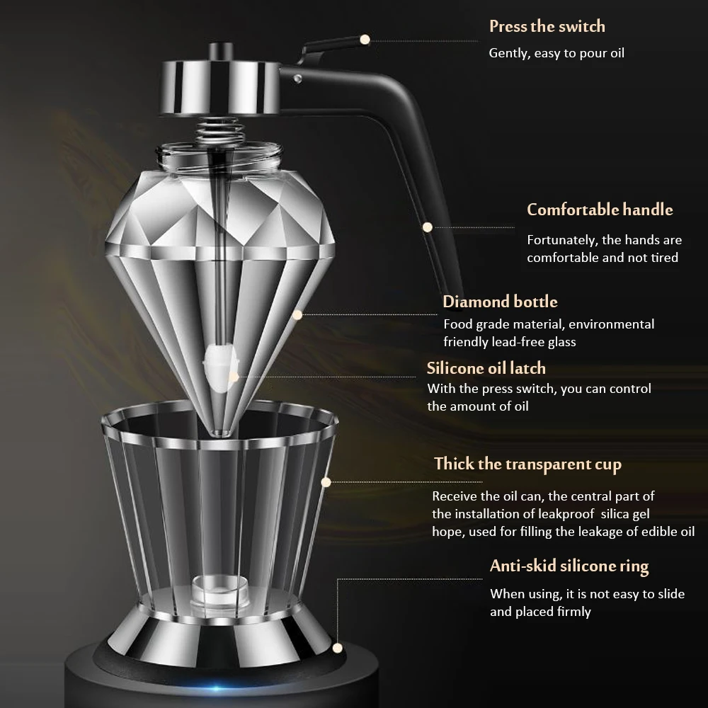 Diamond Glass Dispenser - onlinemegasale.com