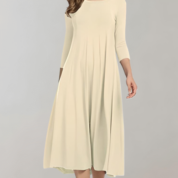 Effortlessly Chic Women's Sleeveless Summer Swing Dress - Perfectly Flowy for Casual Days