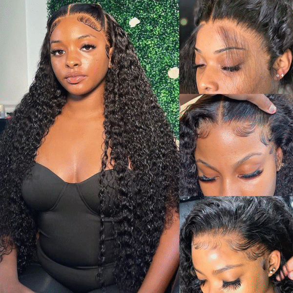 Cranberry 13X4 Deep Wave Swiss HD Lace Frontal Wig