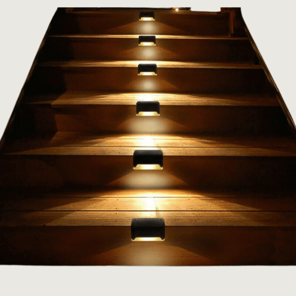 BrightPath - Elegant Solar Outdoor Stair Lighting