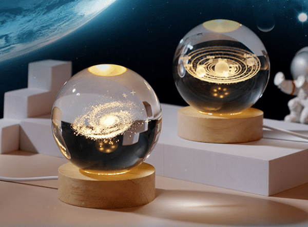 🔥3D Planet Crystal Ball