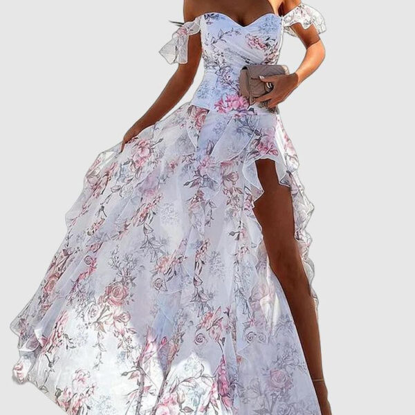 Chic Women's Summer Dress - Timeless Short Sleeve Casual Style