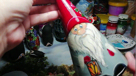 🎅Handmade Scandinavian Gnome Wooden Nesting Dolls (5 pcs) - onlinemegasale.com