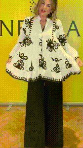 Boho Style Button Front Loose Ruffles Top - onlinemegasale.com