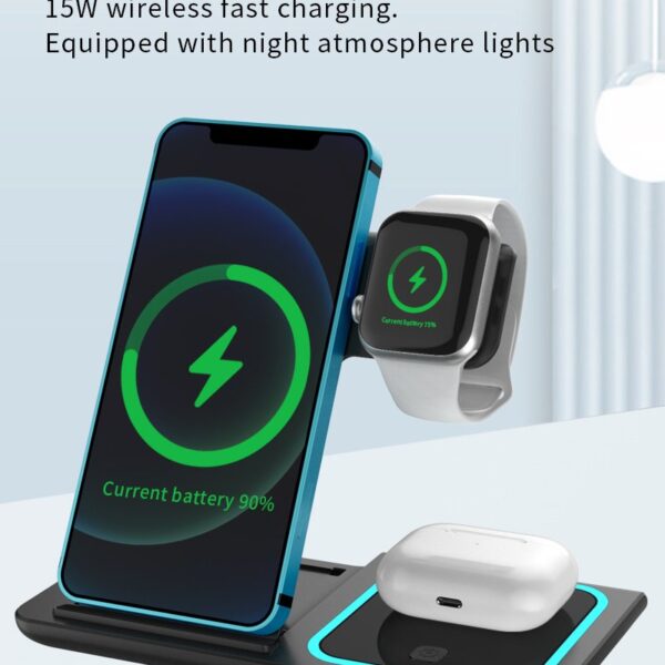 🔥3 In 1 Folding Wireless Charger