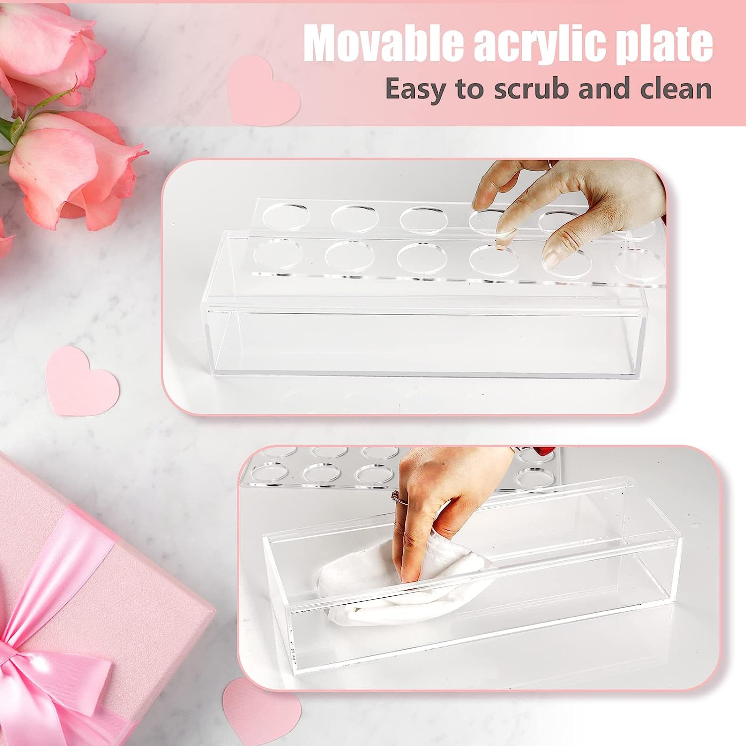 🔥BIG SALE - 50% OFF🔥Blooming Treasures - Blossom Keeper Acrylic Vase - onlinemegasale.com