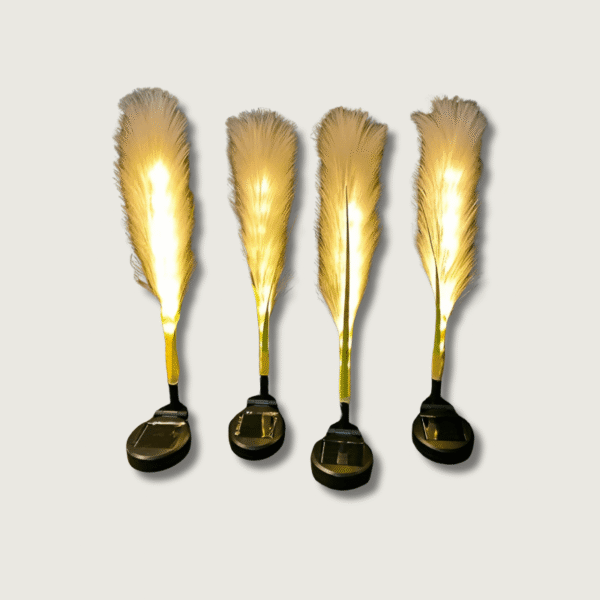 SunGlow | Eco-Friendly Solar-Powered Reed Lamp for Perfect Outdoor Lighting