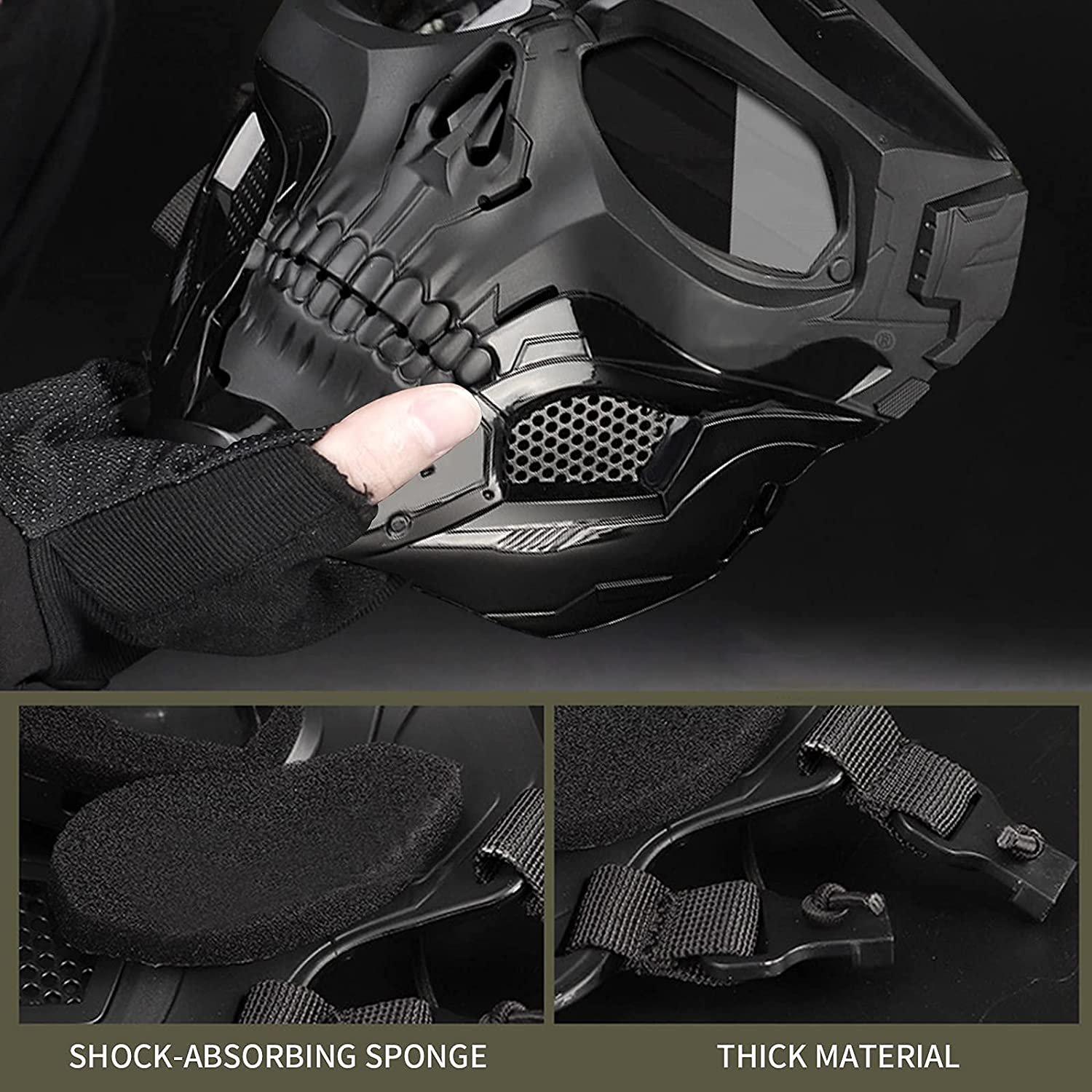 GHOST SKULL MASK - onlinemegasale.com